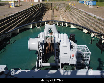 11 - ENI 06503503, Voith Schneider Propeller, Gemeentelijk Havenbedrijf Antwerpen, Kattendijkdok, pic11 Stock Photo