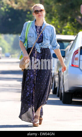 Amy Adams visits a friend in Los Angeles  Featuring: Amy Adams Where: Los Angeles, California, United States When: 28 Mar 2015 C Stock Photo