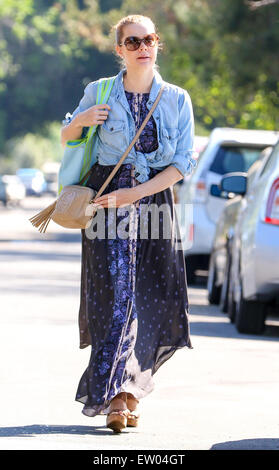 Amy Adams visits a friend in Los Angeles  Featuring: Amy Adams Where: Los Angeles, California, United States When: 28 Mar 2015 C Stock Photo