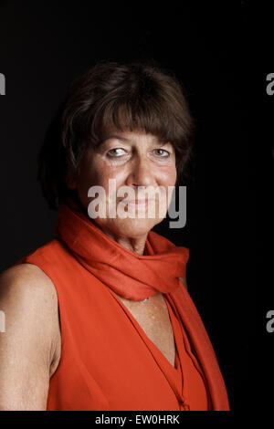 Valerie Grove at the Oldie Literary Lunch, 16/06/15 Stock Photo