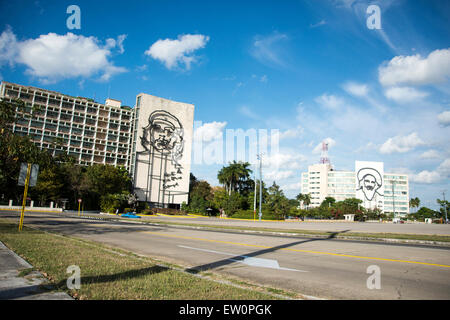 Revolution Square in Havana Stock Photo