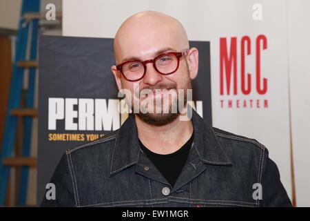 Photocall for the new play 'Permission' at MCC Theater  Featuring: Robert Askins Where: New York City, New York, United States When: 03 Apr 2015 C Stock Photo