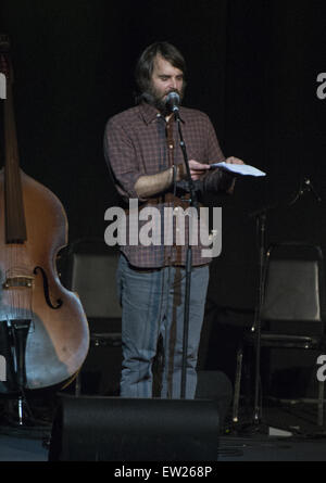 Celebration of the 60th anniversary of Allen Ginsberg's 'Howl' with music, words and funny people at The Ace Hotel Theater  Featuring: Will Forte Where: Los Angeles, California, United States When: 07 Apr 2015 C Stock Photo