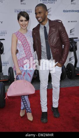 New York premiere of 'Paul Blart: Mall Cop 2' - Arrivals  Featuring: Sami Gayle Where: New York, United States When: 12 Apr 2015 C Stock Photo