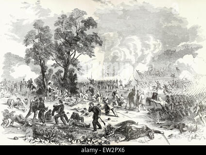 CIVIL WAR: BULL RUN, 1861. /nThe Army of the Potomac after its defeat ...