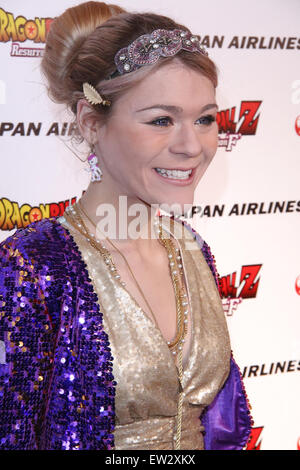 World premiere of Dragon Ball Z: Resurrection 'F' held at the Egyptian Theatre - Arrivals  Featuring: Guest Where: Los Angeles, California, United States When: 12 Apr 2015 C Stock Photo