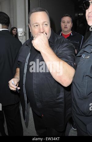 Kevin James at The Huffington Post  Featuring: Kevin James Where: Manhattan, New York, United States When: 13 Apr 2015 C Stock Photo