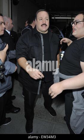 Kevin James at The Huffington Post  Featuring: Kevin James Where: Manhattan, New York, United States When: 13 Apr 2015 C Stock Photo