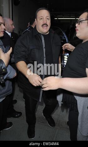 Kevin James at The Huffington Post  Featuring: Kevin James Where: Manhattan, New York, United States When: 13 Apr 2015 C Stock Photo