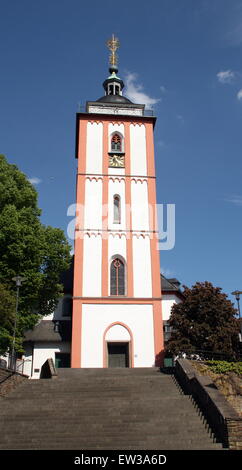 Nikolai Church from the 13th century in the city of Siegen. Germany Stock Photo