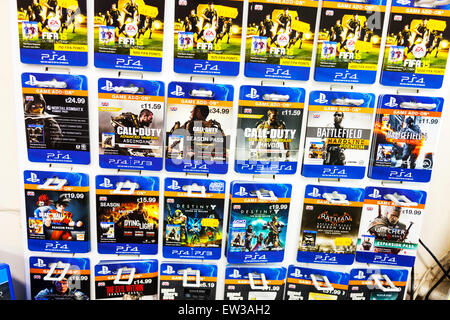 Sony Playstation games, Sony Playstation game add ons, Sony PS4