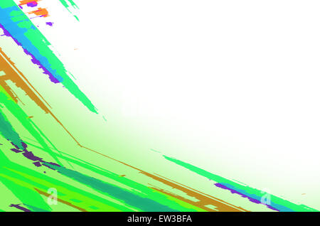 Abstract green with motion blur Stock Photo