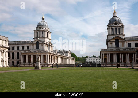 Old Royal Naval College, Greenwich, London Stock Photo