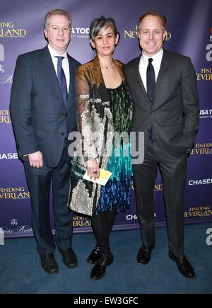 Opening Night of Broadway's Finding Neverland, sponsored by Brooks ...