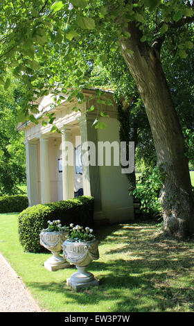 Temple dedicated to Diana Princess of Wales in the grounds of Althorp House, Northamptonshire Stock Photo