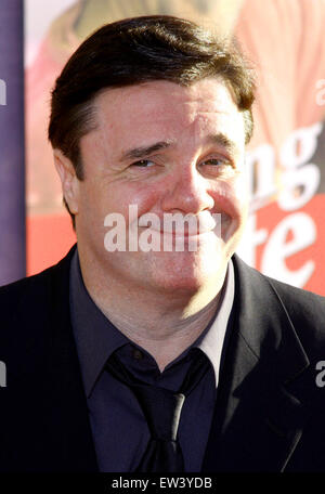 Nathan Lane at the Los Angeles premiere of 'Swing Vote' held at the El Capitan Theater in Hollywood on July 24, 2008. Stock Photo