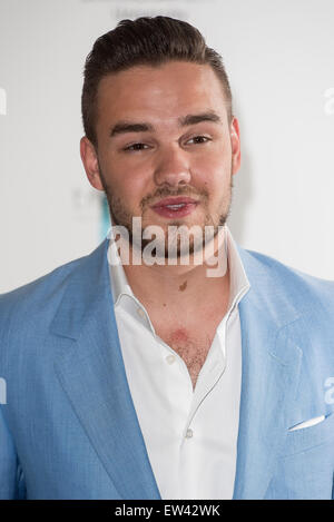 Charity Great Gatsby Ball held at Bloomsbury Ballrooms.  Featuring: Liam Payne Where: London, United Kingdom When: 16 Apr 2015 C Stock Photo