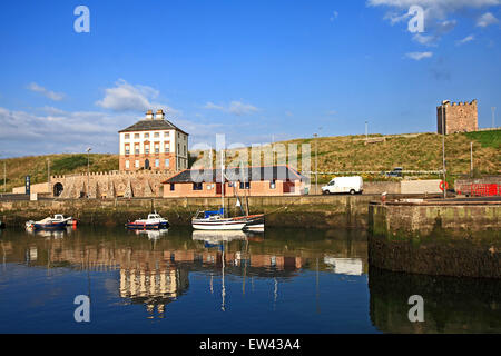 Gunsgreen house, a beautiful 18th Century merchant's villa in Eyemouth, Scotland Stock Photo