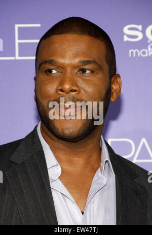 Tyler Perry at the Los Angeles premiere of 'Sparkle' held at the Grauman's Chinese Theater in Hollywood on August 16, 2012. Stock Photo