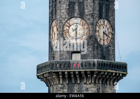 Victoria Tower 'Docker's Clock', Liverpool, England Stock Photo