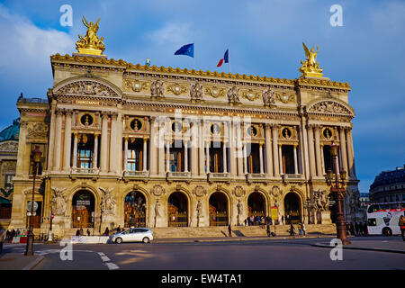 France, Paris, Garnier Opera Stock Photo