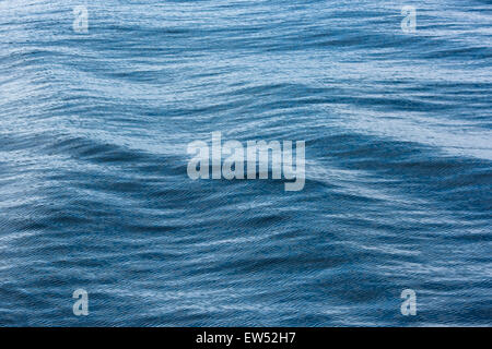 Ripples, surface of the sea, Denmark Strait, Greenland Stock Photo