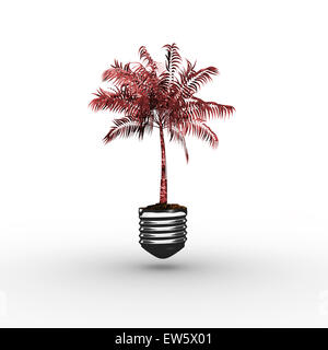 Composite image of empty light bulb Stock Photo