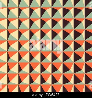 Abstract 3d geometric pattern. Polygonal background. Vector illustration. Can be used for wallpaper, web page background. Stock Vector