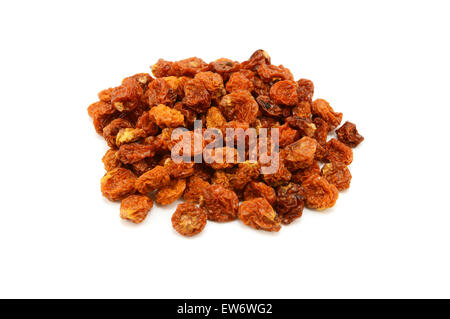 Dried goldenberries, isolated on a white background Stock Photo