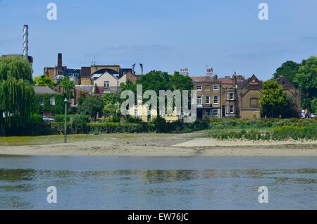 Fullers Brewery, Chiswick, London, England, UK Stock Photo