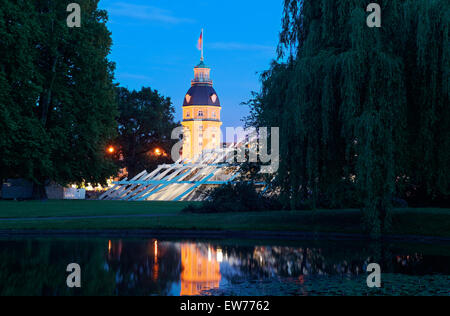 300 years celebration, Karlsruhe, Baden-Württemberg, Germany Stock Photo