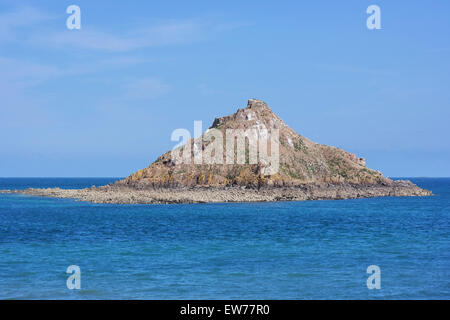 Uninhabited Island Stock Photo