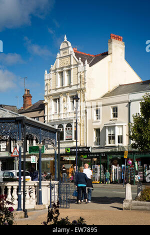 Mostyn Street Llandudno Conwy North Wales UK Europe Pedestrian Stock