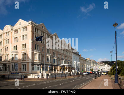 UK, Wales, Conwy, Llandudno, Mostyn Crescent, Imperial Hotel Stock Photo