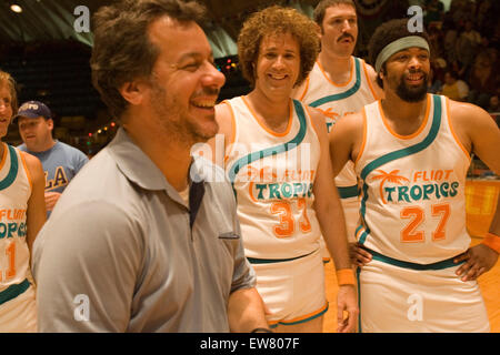 On the set of the movie 'Semi- Pro', starring Will Ferrell, Los Angeles, Ca March 22 2007. Stock Photo