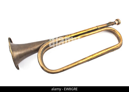 Prussian Guard Regiment brass bugle based on the Prussian cavalry standard  signal of 1787 Stock Photo - Alamy