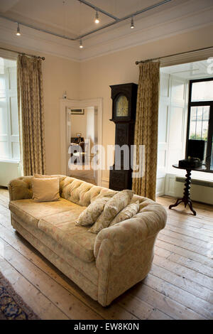 Ireland, Co Wexford, Enniscorthy Castle, Roche Family living room, occupied until 1951 Stock Photo