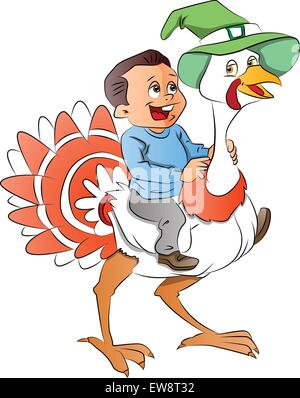 Thanksgiving day horizontal frame featuring turkey playing american football  Stock Vector Image & Art - Alamy