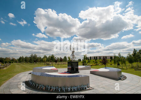 Air Force Memorial at The National Memorial Arobretum, near Lichfield in Staffordshire England UK Stock Photo