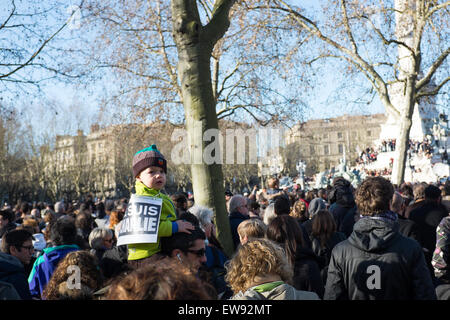 Bordeaux manifestation after Charlie Hebdo terrorist attack that took place in Paris on the 7th of January, 2015 Stock Photo