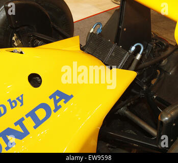 Lotus 99t Rear The Lotus 99T, displayed at the 2010 Pavilion Pit Stop, the legendary ...