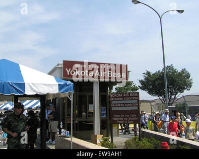 US Yokota Air Base 1 Tokyo Japan Stock Photo