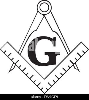 The Masonic Square and Compass symbol, great for tattoo or artwork ...