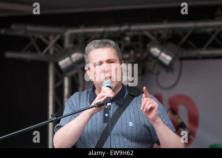 London, UK. 20th June, 2015. End Austerity Now Protest Credit:  Zefrog/Alamy Live News Stock Photo