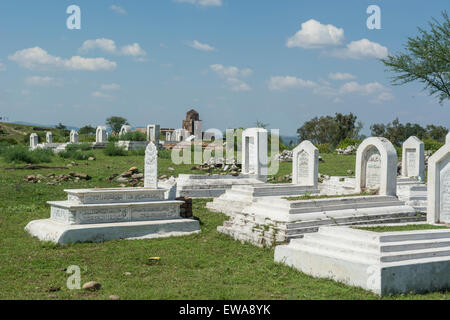 Graveyard for Muslims Jhelum Pakistan Stock Photo