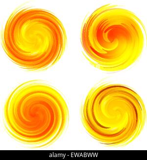 Sunburst abstract vector. Stock Vector
