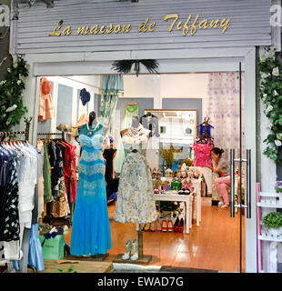 La Maison Tiffany Fashion Store Boutique Shanghai China Chinese ( French Concession  ) Stock Photo