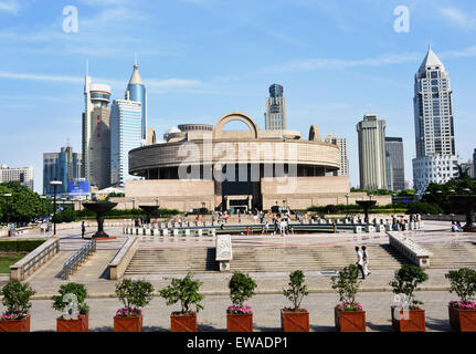 The Shanghai Museum of ancient Chinese art People's Square ( Huangpu ) China Stock Photo