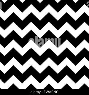 chevrons black and white seamless pattern Stock Vector