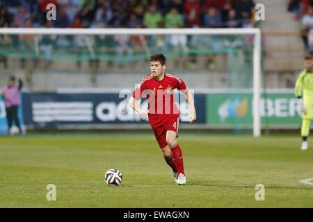 Leon, Spain. 30th Mar, 2015. Jorge Mere (ESP) Football/Soccer : Under 21 International Friendly match between Spain 4-0 Belarus at Estadio Municipal Reino de Leon in Leon, Spain . © Mutsu Kawamori/AFLO/Alamy Live News Stock Photo